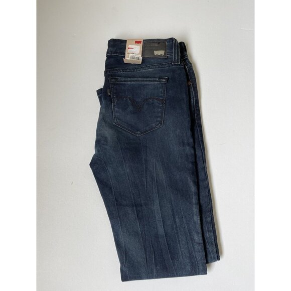 Levi's Women's Curve Id Modern Demi Curve Skinny Jean Dark Wash 28x32 - Picture 1 of 9